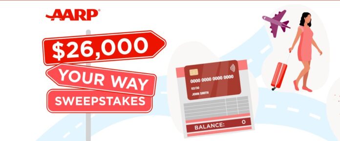 Win $26,000 Cash Your Way in AARP's New Sweepstakes